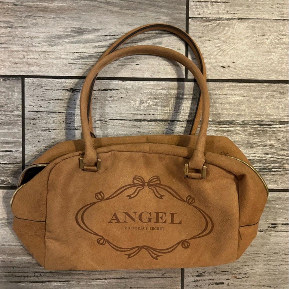 Victoria Secret “Angel” Suede Purse